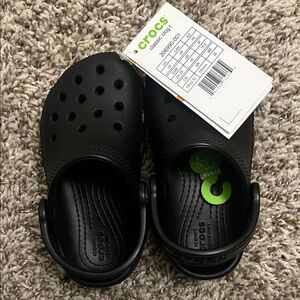 CROCS Kids Shoes - Black